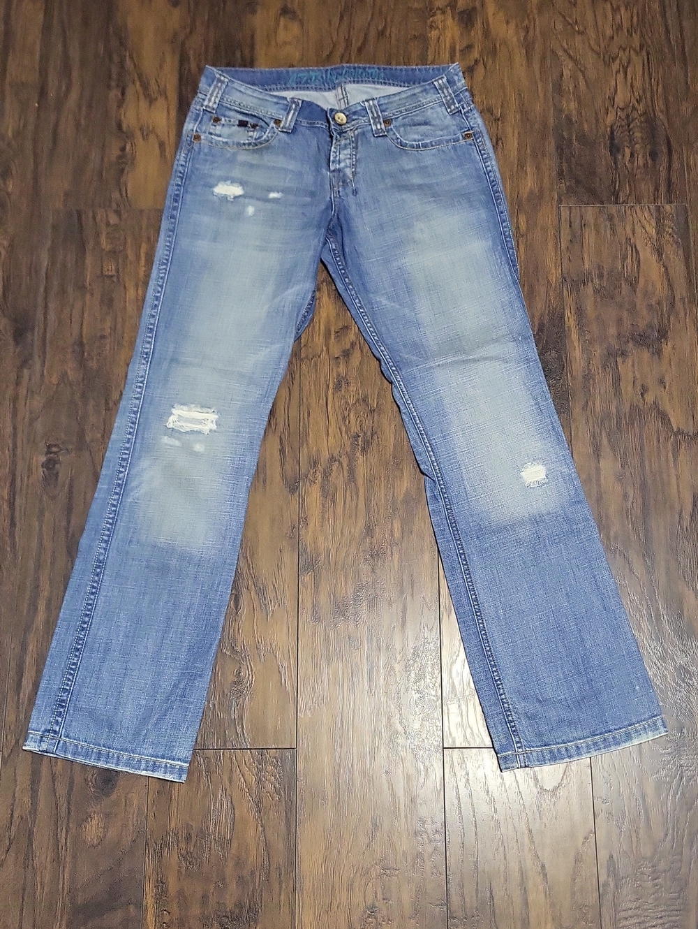 Womans Light Blue LTB Boot Cut Jeans Size 31